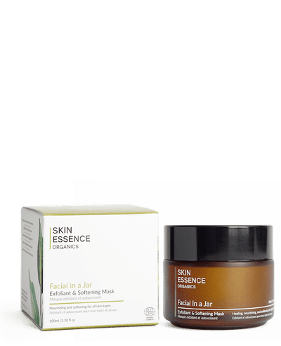 Skin Essence Facial In A Jar Exfoliant & Softening Mask, 100 mL