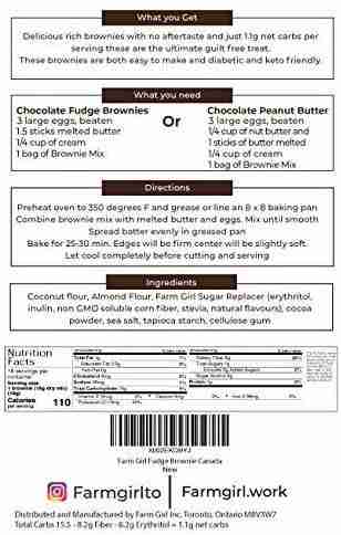 Farm Girl Chocolate Fudge Brownie Mix 290G