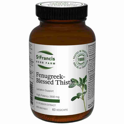 St Francis Fenugreek Blessed Thistle, 60 Vcaps