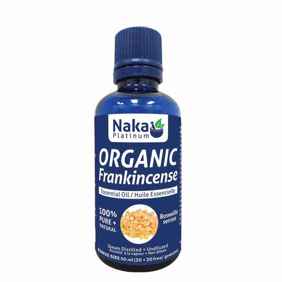 Naka Organic Frankincense Essential Oil, 50 mL