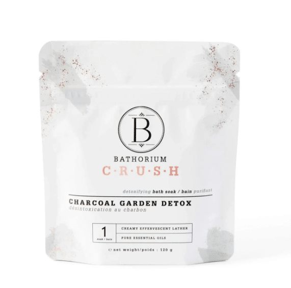 Bathorium Charcoal Garden Detox Crush Soak, 120G