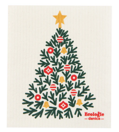 Ecologie Swedish Sponge Cloth - Festive Fir