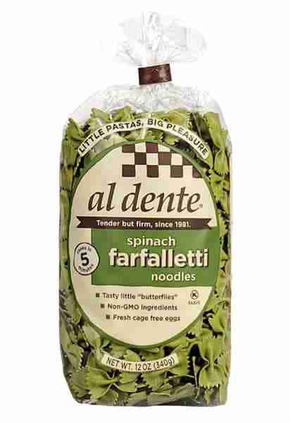 Al Dente - Piccolo Pasta Spinach Farfalletti, 347G