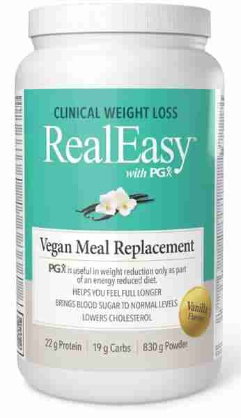 Realeasy Vegan Meal Replacement: Vanilla, 830G