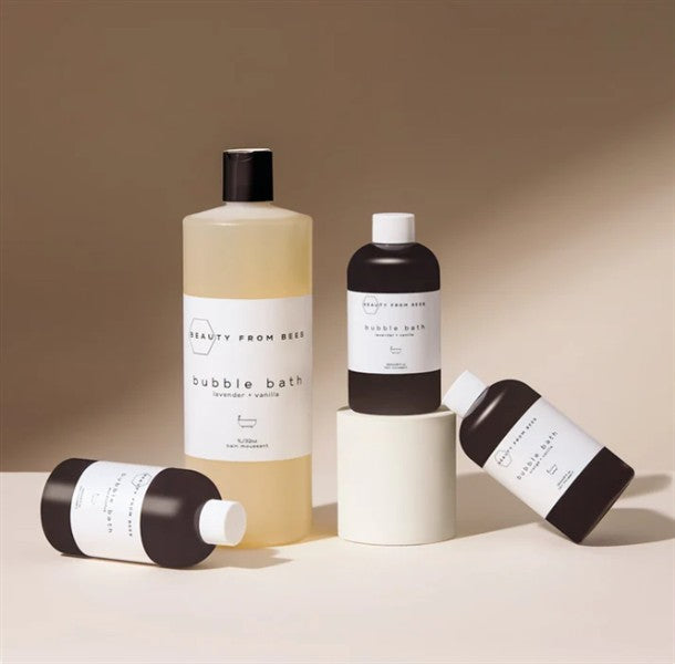 Beauty From Bees Bubble Bath - Eucalyptus, 32Oz