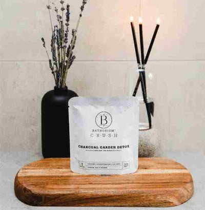 Bathorium Charcoal Garden Detox Crush Soak, 120G