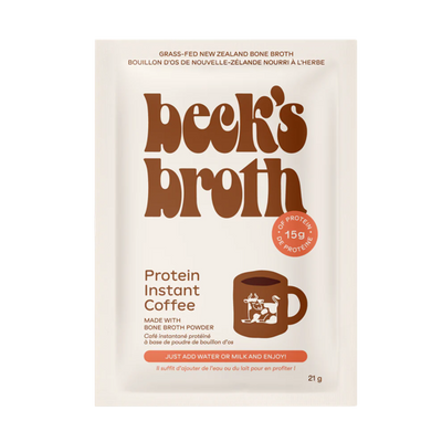 Beck's Broth - Bone Broth Instant Coffee 21G