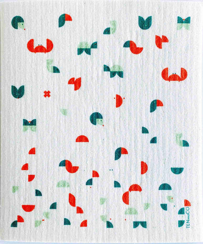 Ten And Co. Sponge Cloth X Geo Animal