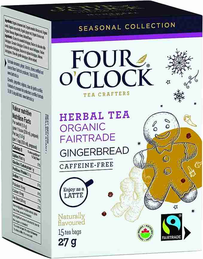 Four O'clock - Gingerbread Herbal Tea, 15 Bags