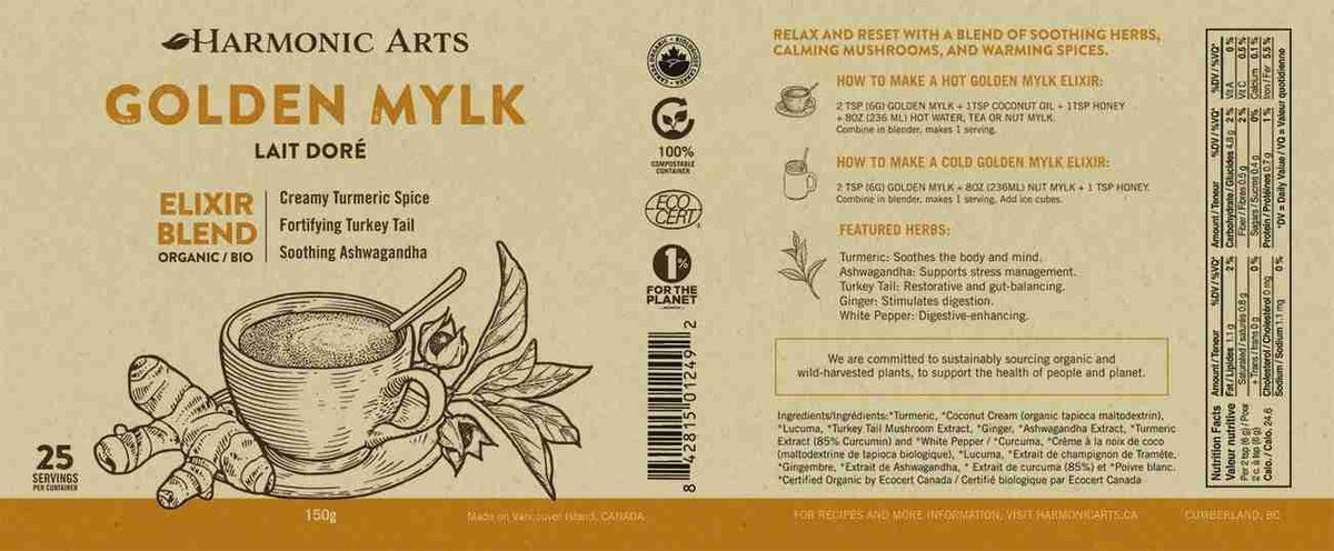 Harmonic Arts Golden Mylk 150G