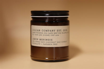 Lillian CO - Lemon Merinque Candle, 9Oz