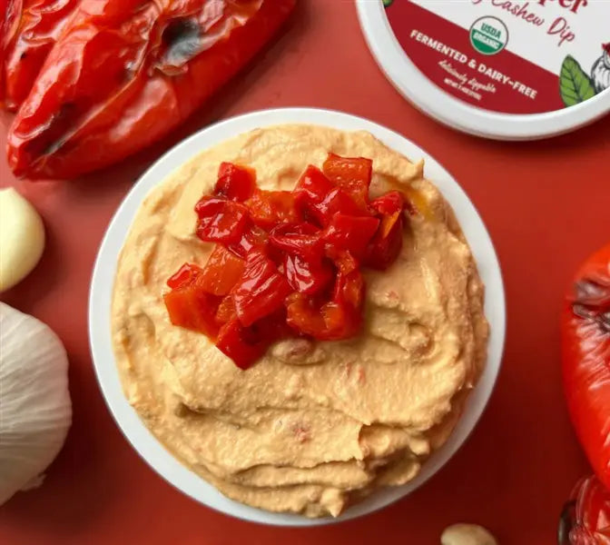 Nuts For Cheese Roasted Red Pepper Cashew Dip, 210G