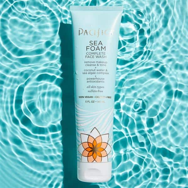 Pacifica Sea Foam Complete Face Wash, 147 mL