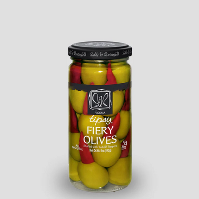 Sable & Rosenfeld - Vodka Fiery Tipsy Olives, 250Ml