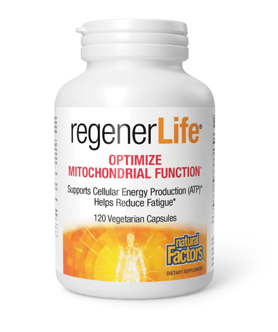 Natural Factors Regenerlife Mitochondrial Function 120 Vcaps