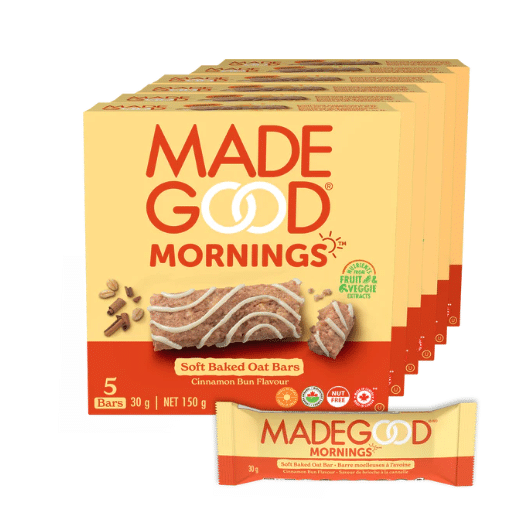 Made Good Cinnamon Bun Soft Baked Oat Bar 5X30g