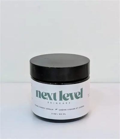 Next Level Skin Care Face And Body Cream, 2Oz