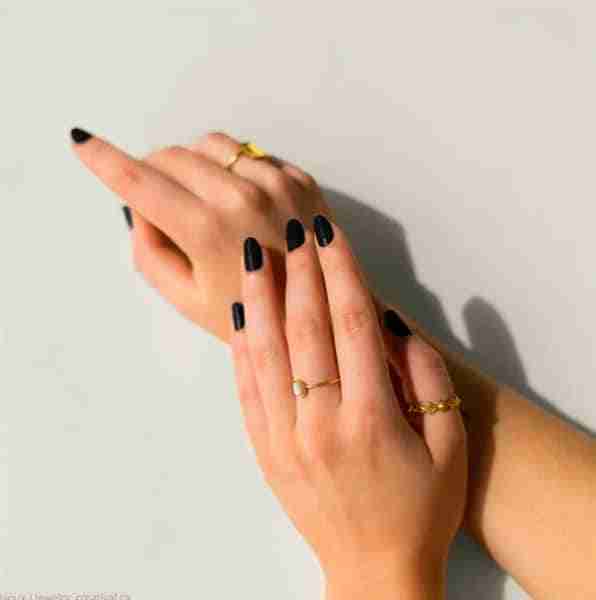 Bkind Nail Polish Black Heart