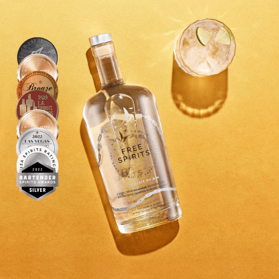 Free Spirits - The Spirit Of Gin Non Alcoholic Gin, 750Ml