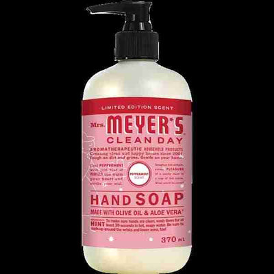 Mrs. Meyer's Clean Day Hand Soap Peppermint, 370 mL