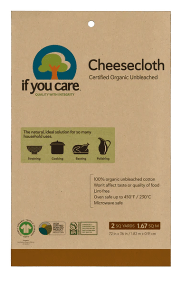 Unbleached Cheese Cloth, 72Inx36in
