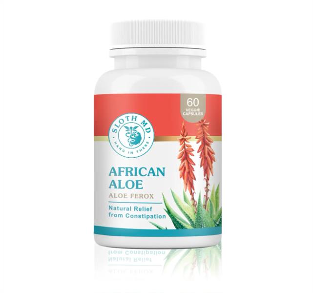 Sloth MD African Aloe, 60Vcaps