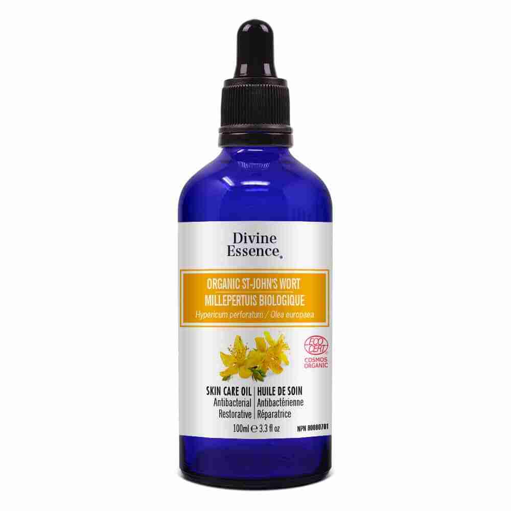 Divine Essence Organic St. John's Wort Oil, 100 mL