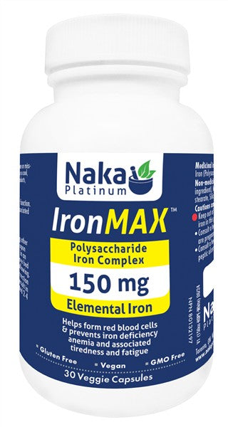Naka Ironmax 150Mg, 30Caps