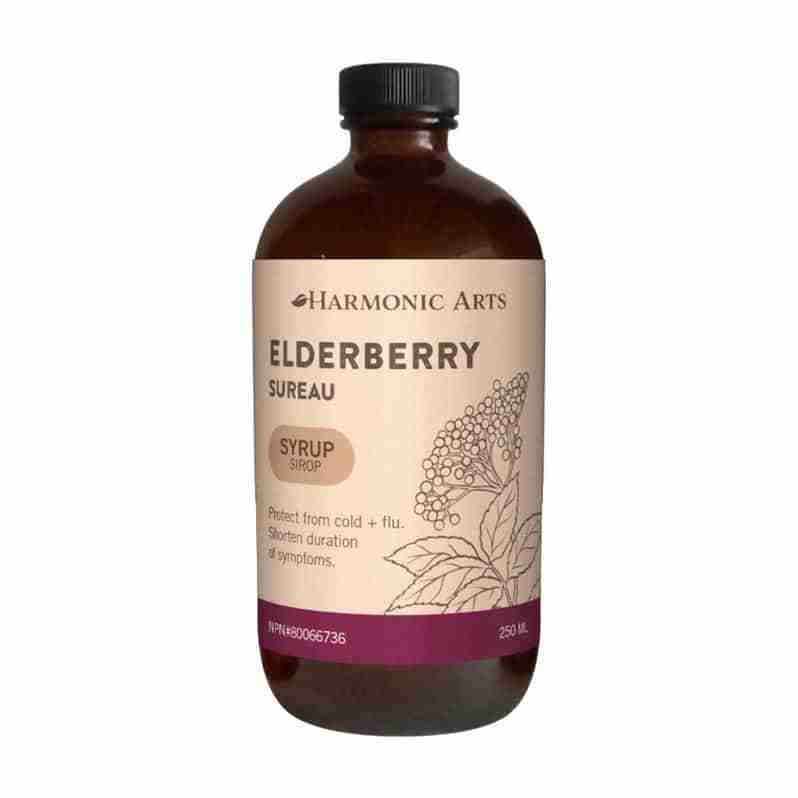Harmonic Arts Elderberry Syrup, 250 mL