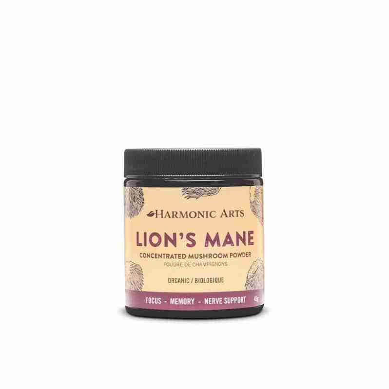Harmonic Arts - Lions Mane Concentrated Mushroom Powder, 45G