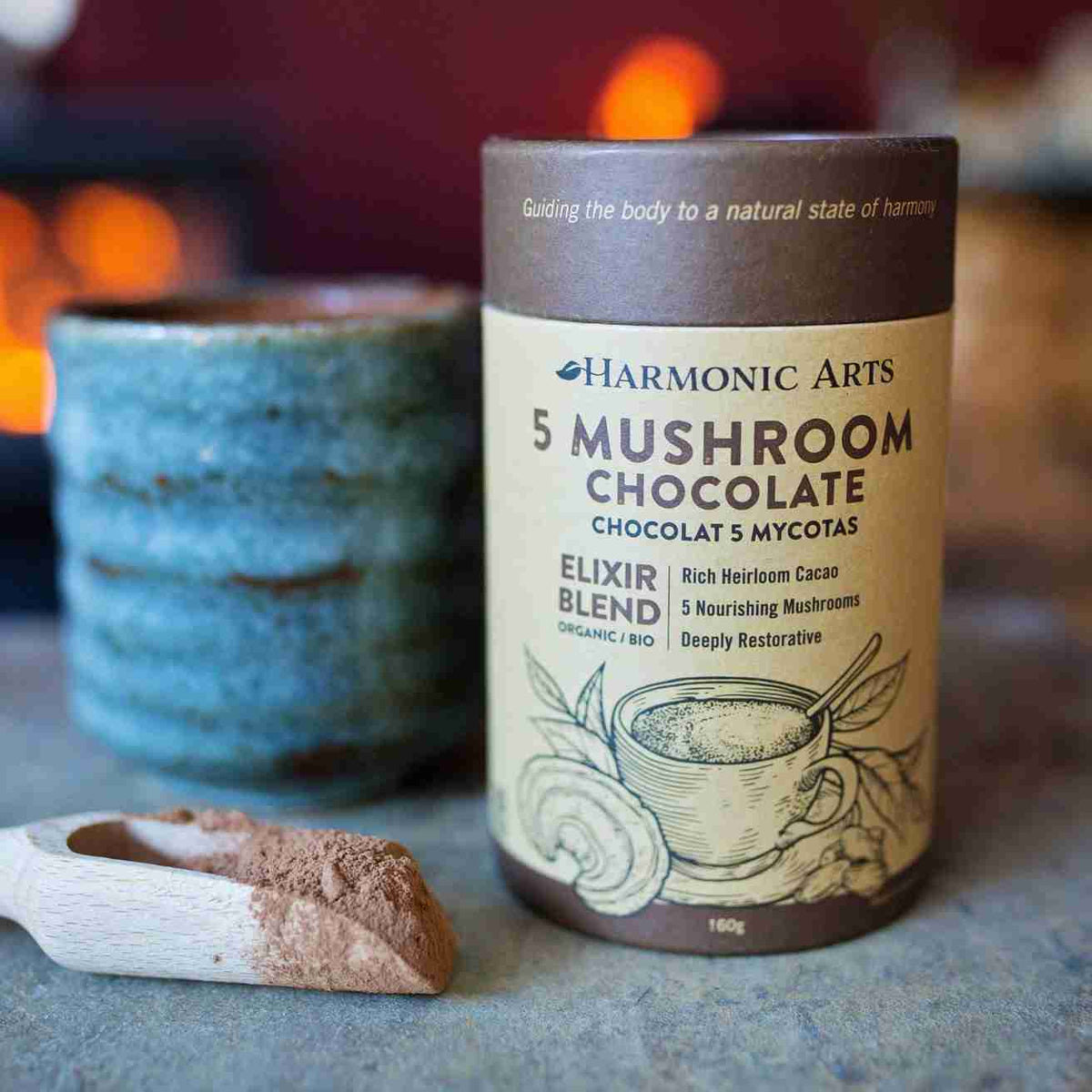 Harmonic Arts 5 Mushroom Chocolate 125G