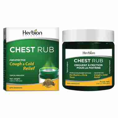 Herbion Naturals Chest Rub, 100 g