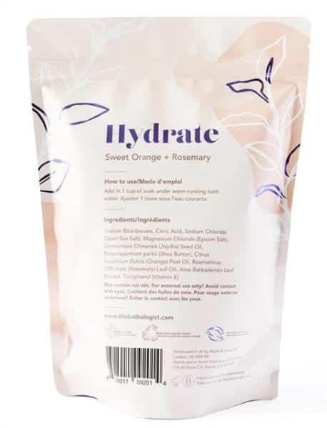The Bathologist Hydrate Fizzy Bath Soak, 907 g