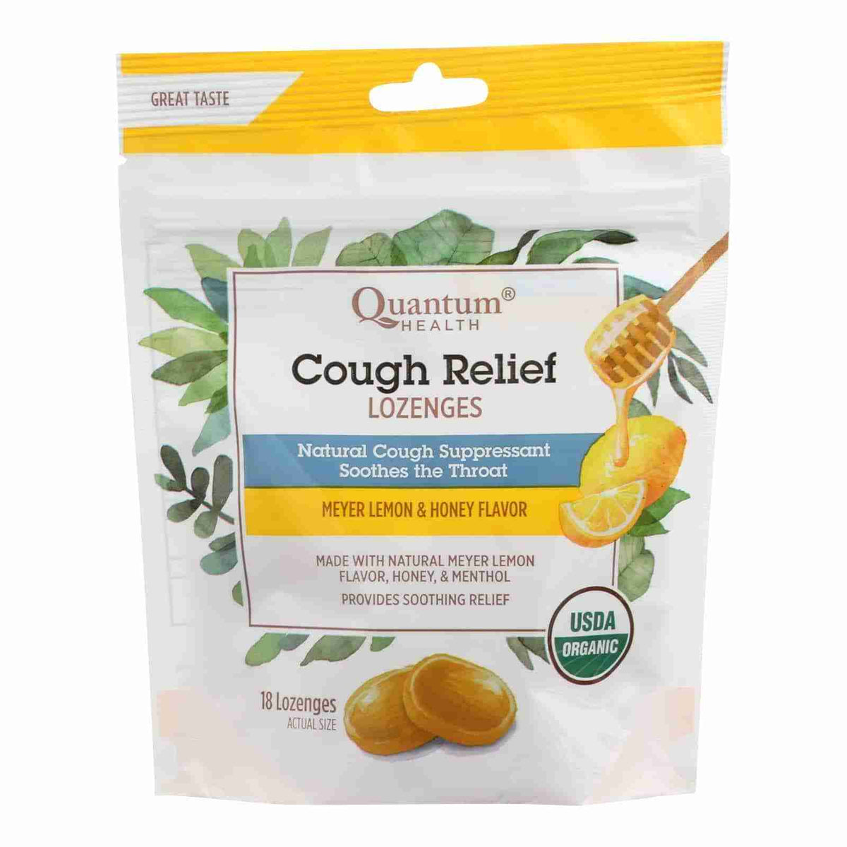 Quantum - Therazinc Cough Lemon Honey 18 Loz