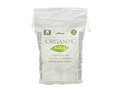 Organyc Beauty Cotton Balls, 100Ct