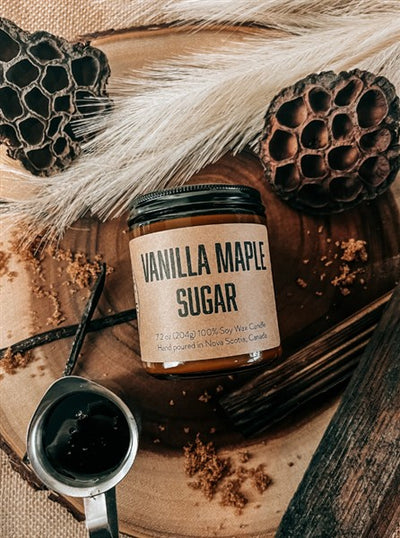 Lawencetown Candle Co - Vanilla Maple Sugar, 7.2 Oz