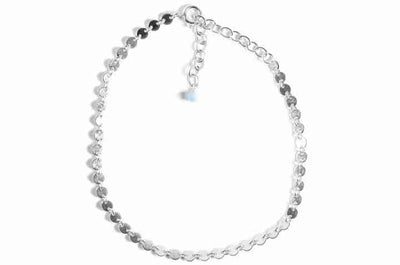 Karma Eleven - Sterling Silver Anklet