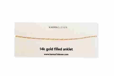 Karma Eleven - 14K Gold Filled Anklet