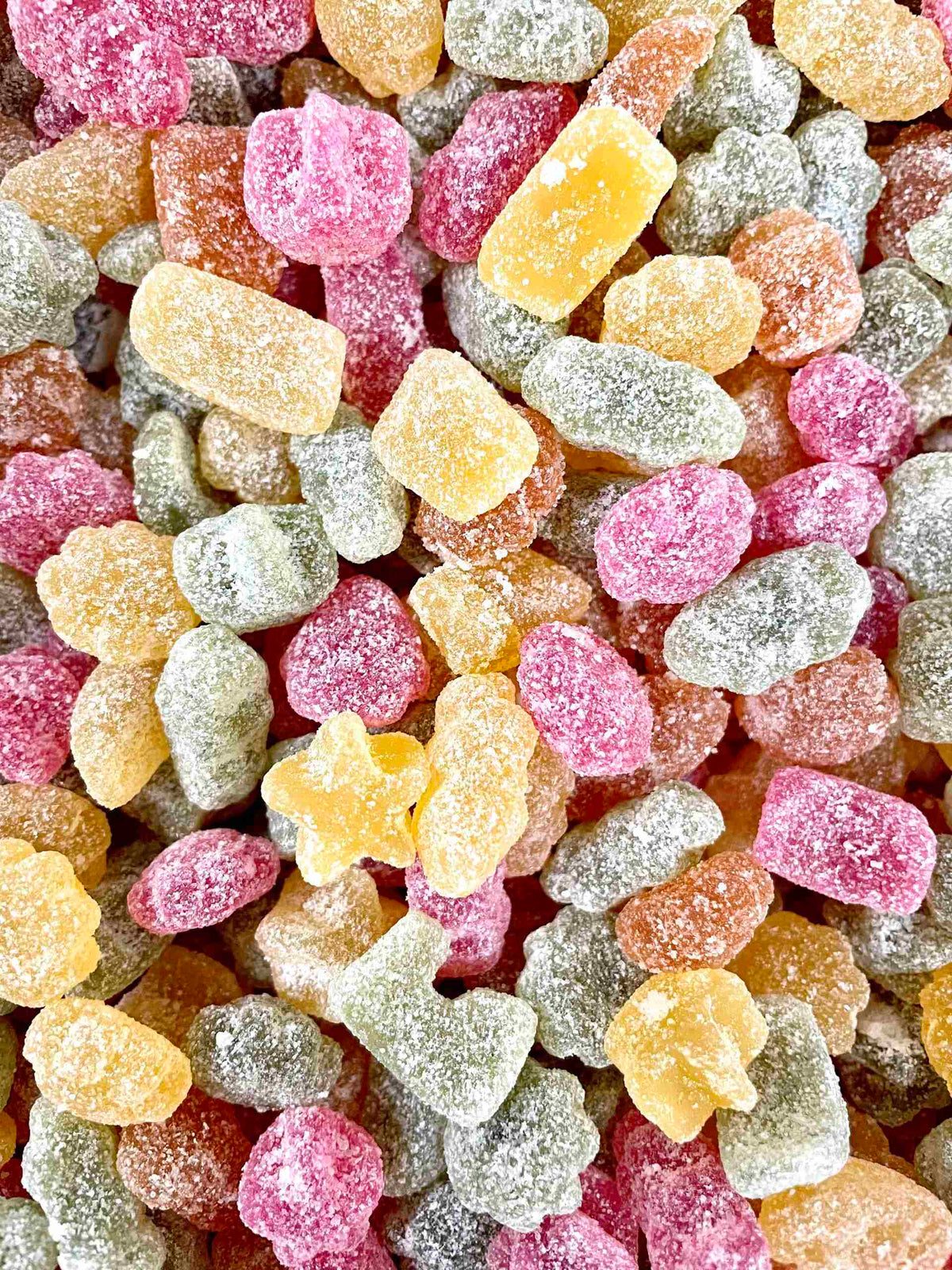 Bulk Organic Assorted Natural Gummies, 200g