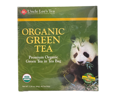 Uncle Lee's Organic Green Tea, 40 Bags