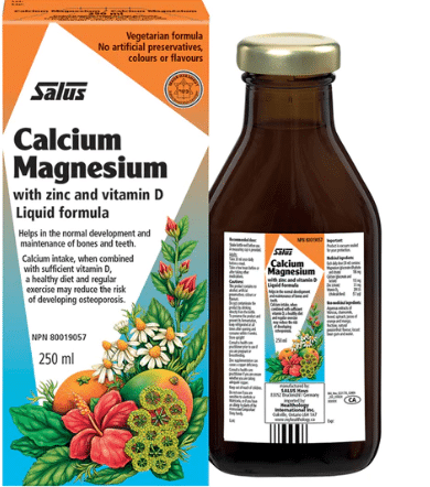 Salus Cal-Mag With Zinc & Vit D 250Ml