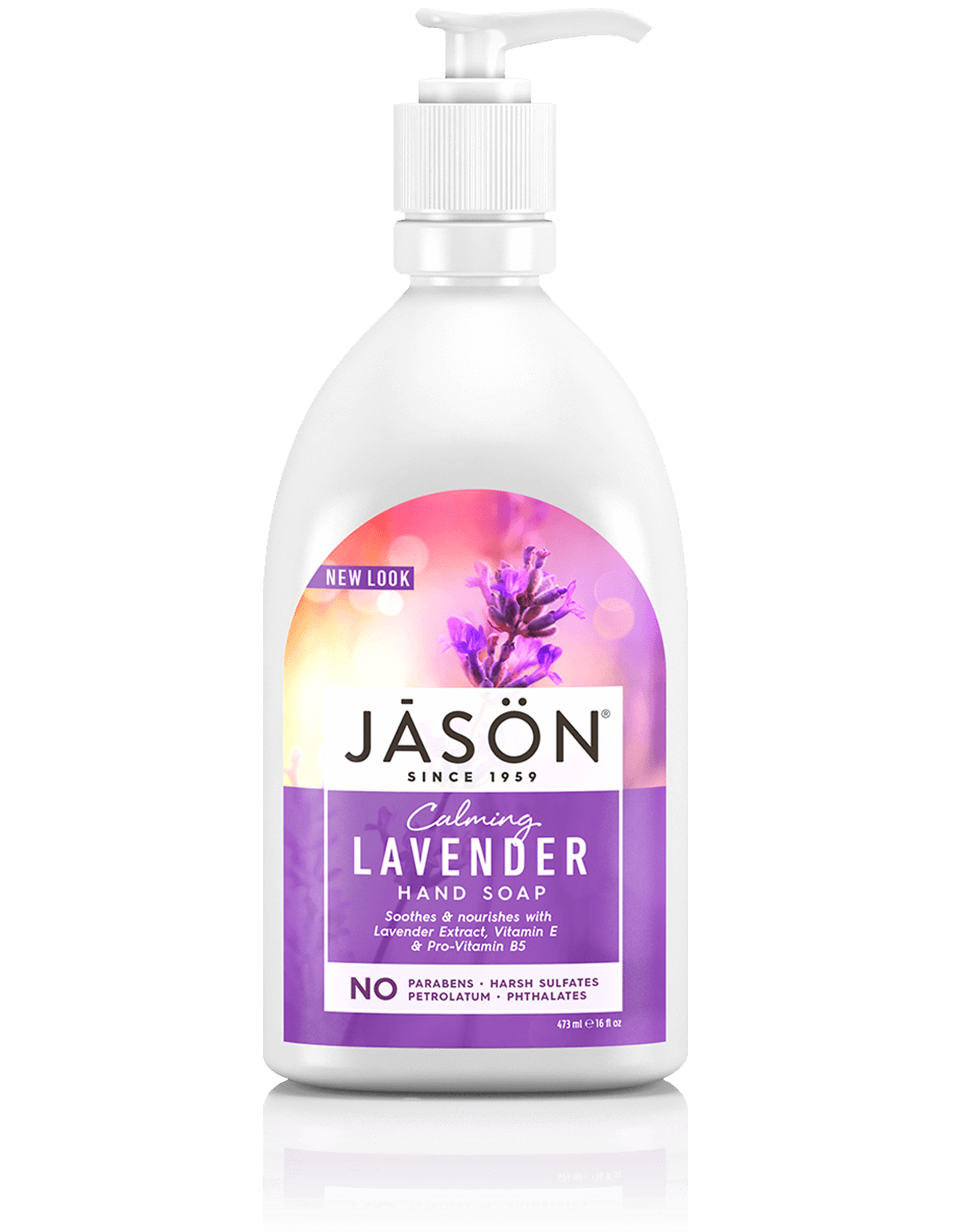 Jason Calming Lavender Hand Soap - 473Ml