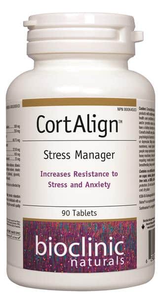 Bioclinic Naturals Cortalign Stress Manager 90Tab