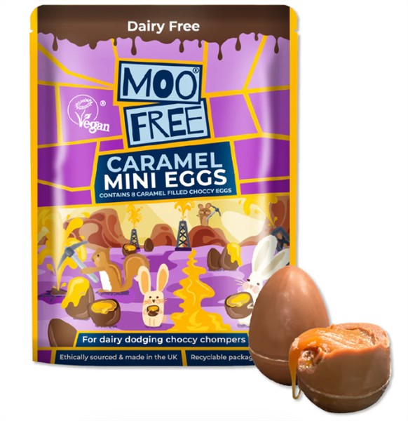 Moo Free - Caramel Mini Eggs, 88G
