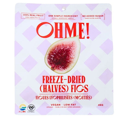Oh Me! Freeze Dried Figs (Halves), 46G