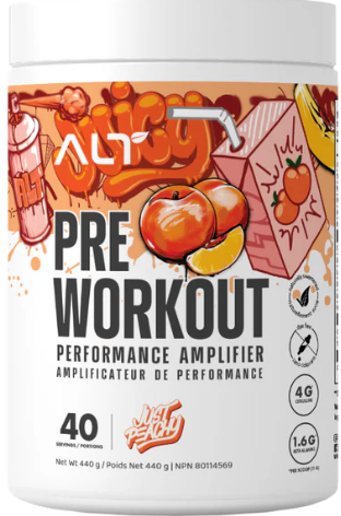 ALT Lifestyle Pre Workout - Just Peachy, 440G