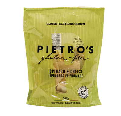 Pietro's Gluten Free Spinach And Ricotta Ravioli, 300G