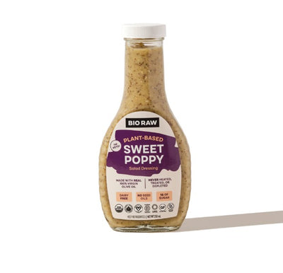 Bio Raw Plant-Based Sweet Poppy Dressing, 250Ml