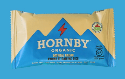 Hornby Organic Oatmeal Raisin Bars