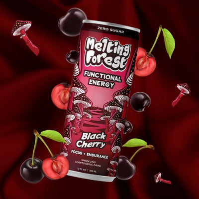 Melting Forest Energy Drink - Black Cherry, 355Ml